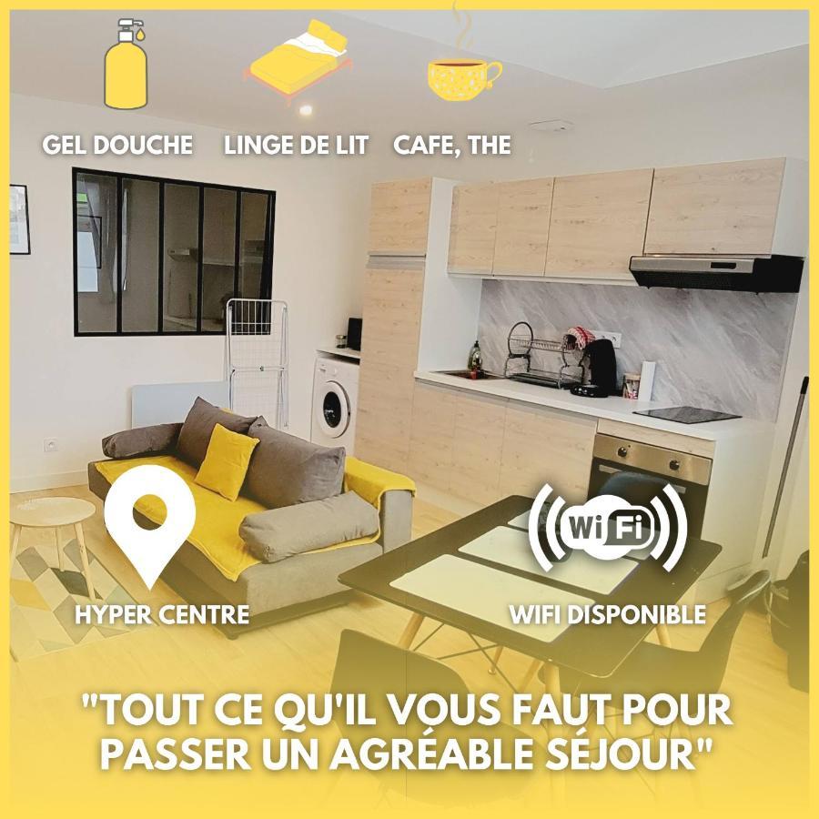Le Wlerick 1 - Hyper Centre - Au Calme - Wifi Apartment Мон дьо Марсан Екстериор снимка